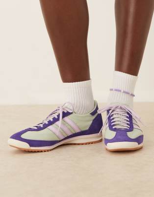 adidas Originals - SL 72 OG - Sneaker in Hellblau und Flieder