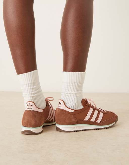 adidas Originals – SL 72 OG – Sneaker in Hellbraun und Rosa , 3 von 5