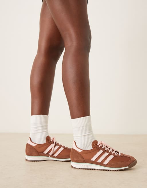 adidas Originals – SL 72 OG – Sneaker in Hellbraun und Rosa , 5 von 5
