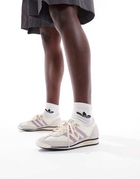 adidas Originals – SL 72 OG – Sneaker in Wollweiß und Flieder - view 1