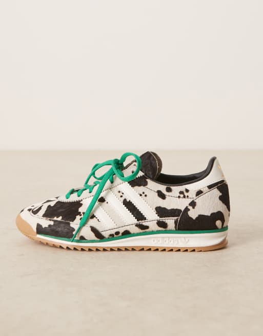 adidas Originals – SL 72 OG – Sneaker mit Dalmatinermuster und grünem Detail, 2 von 5