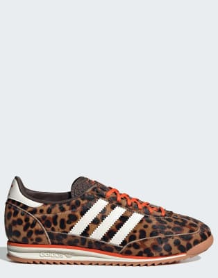 adidas Originals - SL 72 OG - Sneaker mit Leopardenprint-Neutral