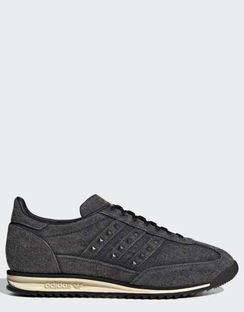 adidas Originals SL 72 OG sneakers i mørkegrå med cremefarvet sål - view 1