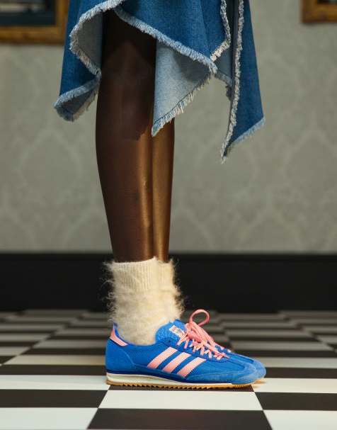 adidas Originals SL 72 OG sneakers in blue and pink - view 1