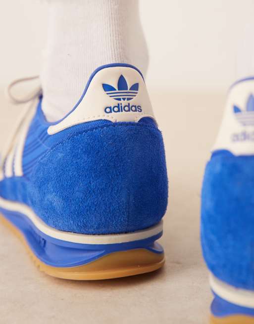 adidas Originals SL 72 OG sneakers in blue and white jersey