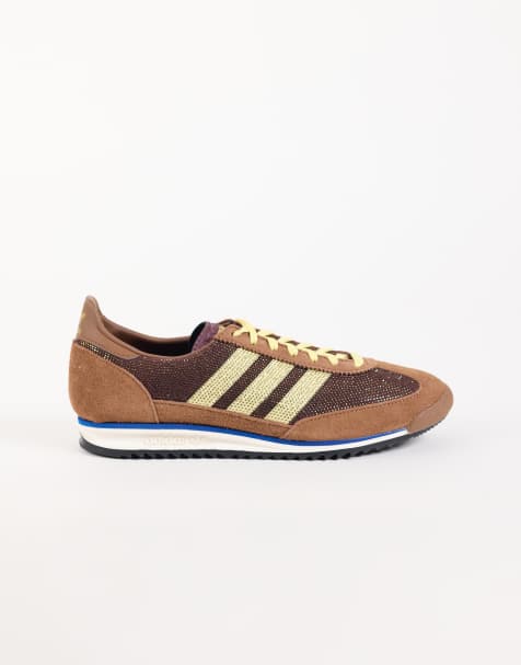 adidas Originals SL 72 OG sneakers in brown and yellow - view 1