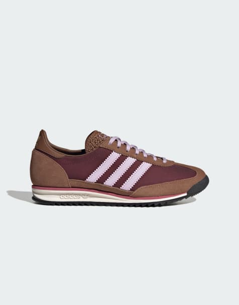 adidas Originals - SL 72 OG - Sneakers in bruin en paars - view 1
