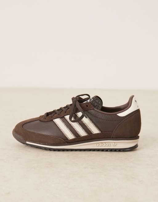 adidas Originals SL 72 OG sneakers in dark brown
