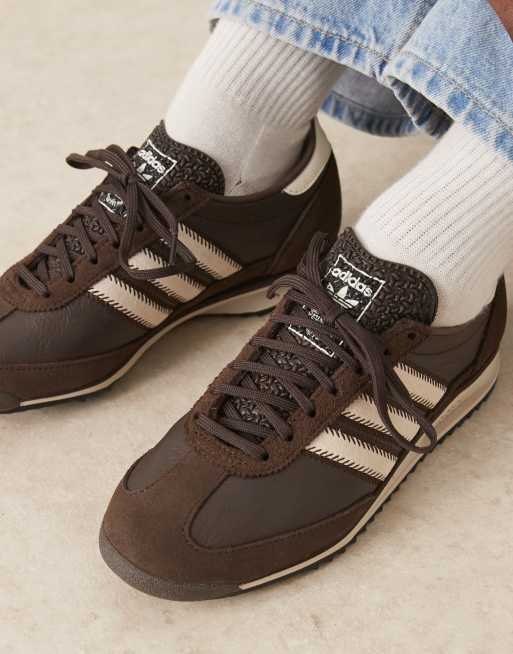 adidas gazelle silver green womens ADIDAS GAZELLE ADV SHOES Dark Brown / Preloved Yellow / Earth Strata–  Relief Skate Supply