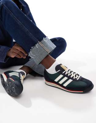 Adidas Originals Sl 72 Og Sneakers In Green