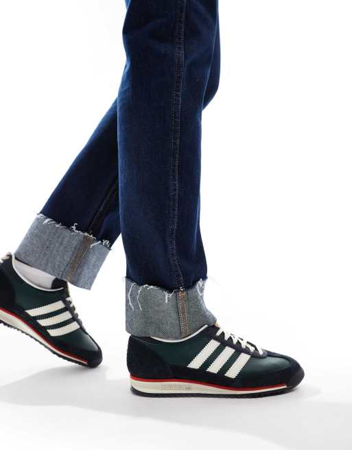 adidas Originals SL 72 OG sneakers in green | ASOS