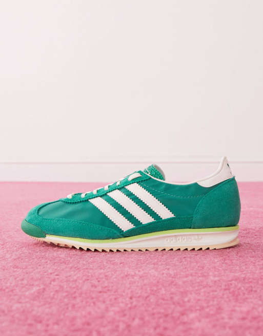 adidas Originals SL 72 OG sneakers in green | ASOS