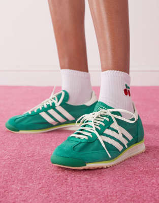 adidas Originals SL 72 OG sneakers in green | ASOS