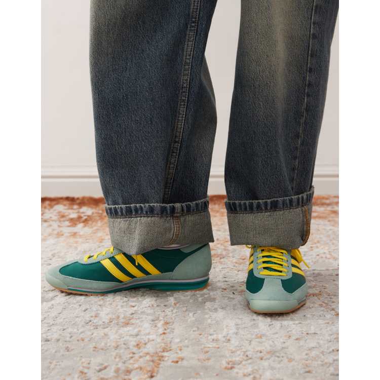 Sneakers in groen en geel SL 72 OG adidas Originals Cra wallonieShops adidas vatertags sortiment