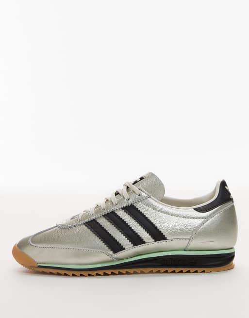 adidas Originals SL 72 OG sneakers in silver and black