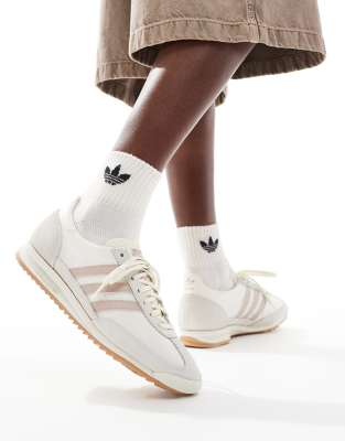 Adidas Originals Sl 72 Og Sneakers In White