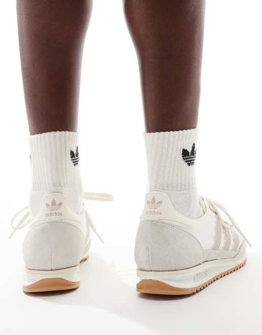 Adidas Originals SL 72 OG Off White Taupe Women s Shoes Size 10