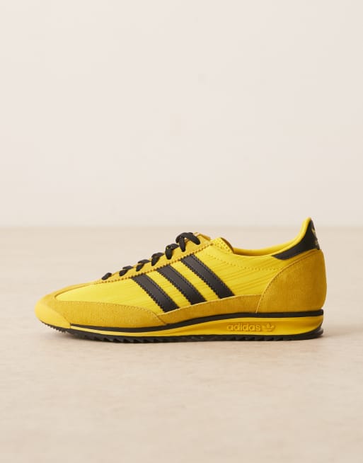 adidas Originals SL 72 OG sneakers in yellow and black jersey