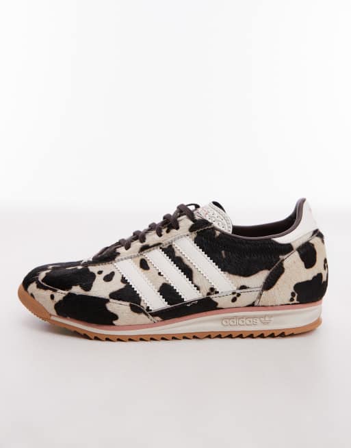 adidas Originals SL 72 OG sneakers in cow print - exclusive to ASOS