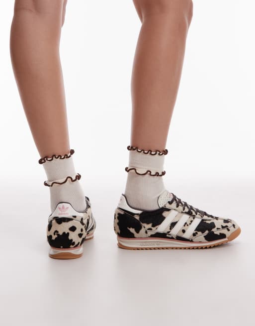 adidas Originals SL 72 OG sneakers in cow print - exclusive to ASOS