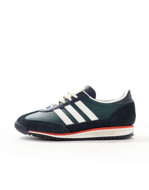 adidas Originals SL 72 OG trainers in navy and white ASOS