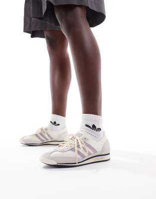  SL 72 OG trainers in off white and lilac