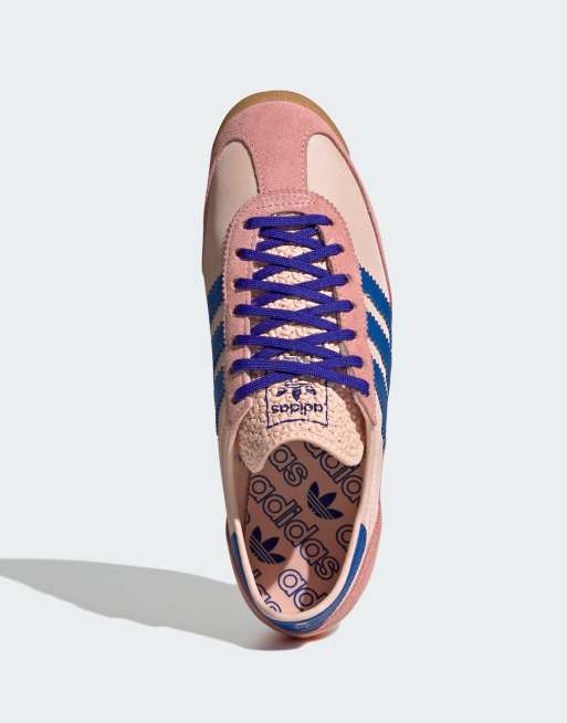 adidas Originals SL 72 OG trainers in pink and blue | ASOS