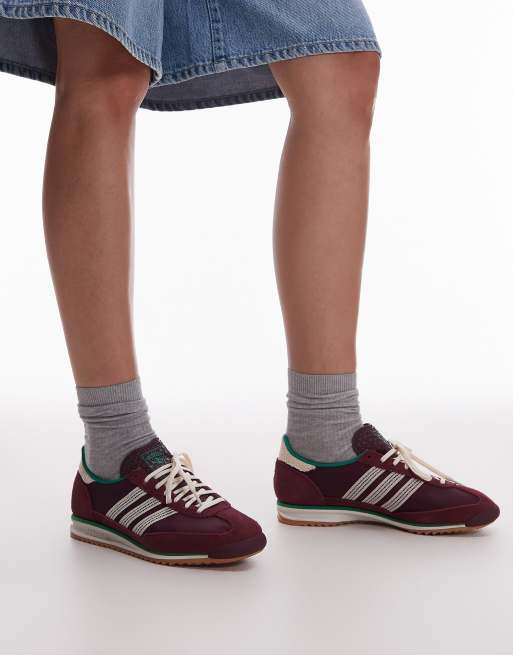 スニーカー adidas SL 72 OG Burgundy adidas SL72 OG Sneakers - Burgundy | Free Shipping with