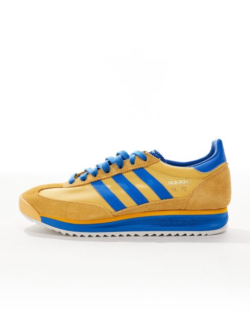 adidas Originals SL 72 RS Baskets Jaune et bleu ASOS