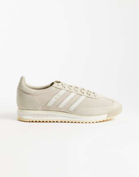 adidas Originals – SL 72 RS – Beżowo-białe buty sportowe - view 1