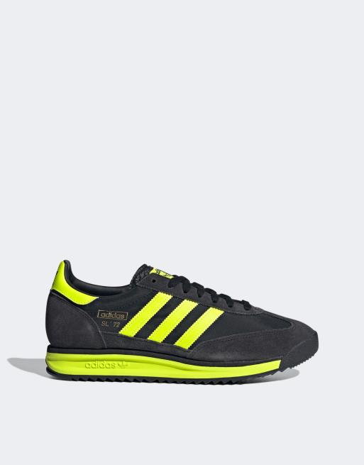 adidas Originals – SL 72 RS – Czarne buty sportowe