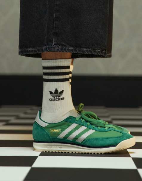 adidas Originals - SL 72 RS - Grønne sneakers - view 1