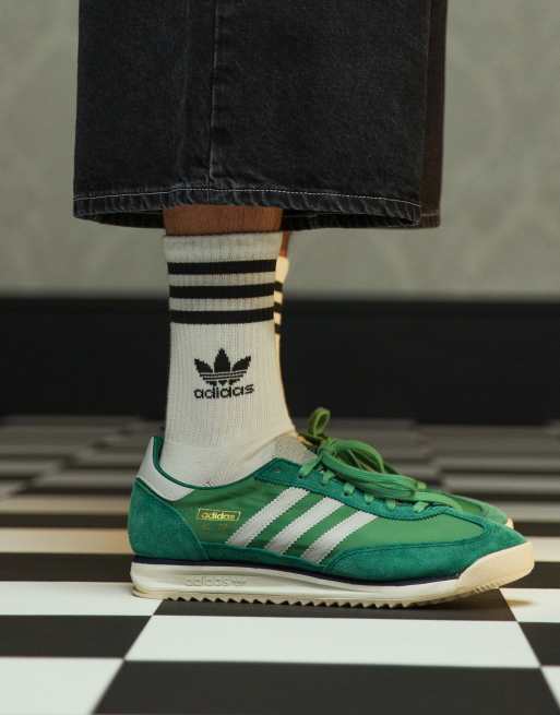 adidas Originals – SL 72 RS – Gröna träningsskor