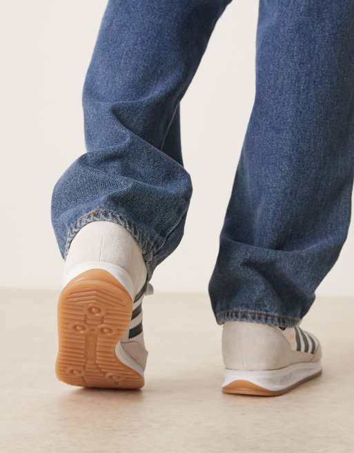 adidas Originals – SL 72 RS – Sneaker in Weiß und Dunkelgrün, 3 von 5
