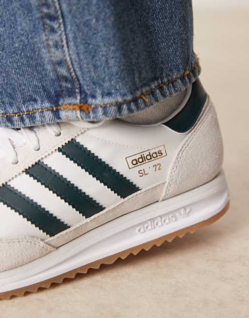 adidas Originals – SL 72 RS – Sneaker in Weiß und Dunkelgrün, 4 von 5