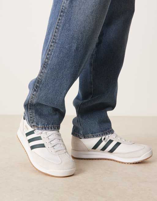 adidas Originals – SL 72 RS – Sneaker in Weiß und Dunkelgrün, 5 von 5