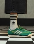 [adidas Originals] adidas Originals SL 72 RS sneakers in green 38 MGREEN