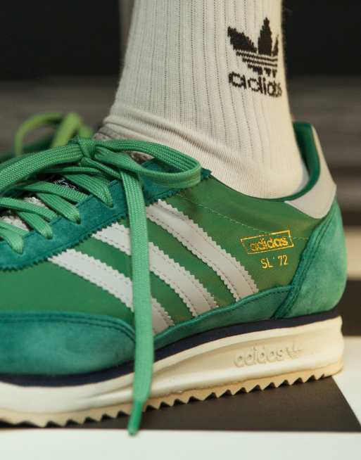 adidas Originals SL 72 RS sneakers in green ASOS