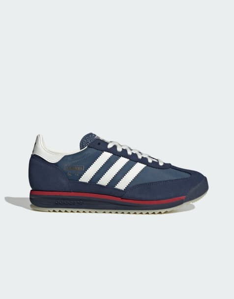 adidas Originals - SL 72 RS - Sneakers in marineblauw en wit - view 1