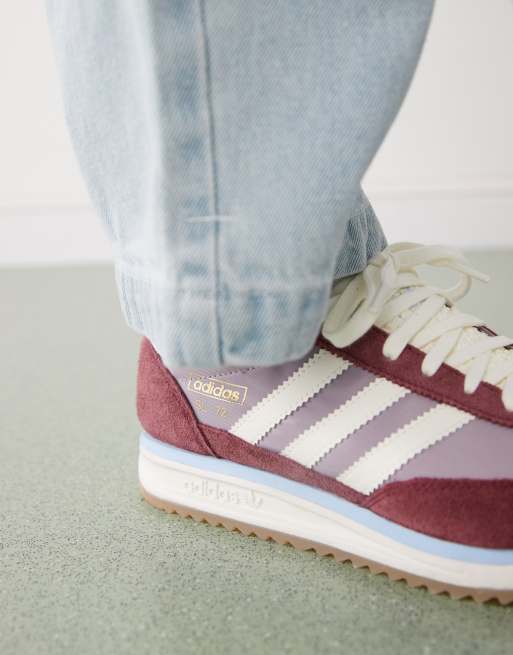 ★adidas Originals★SL72 OG★パープル/ホワイト★ adidas Originals - SL 72 OG | HBX - Globally Curated Fashion