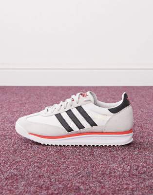 adidas Originals SL 72 RS sneakers in white and black