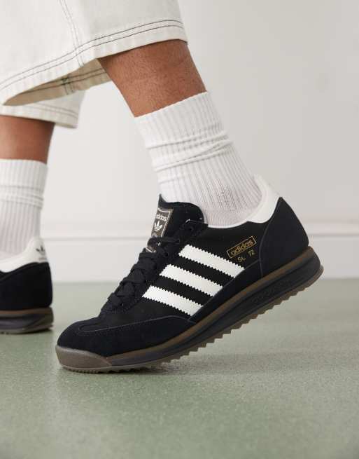 adidas Originals - SL 72 RS - Sneakers in zwart met wit