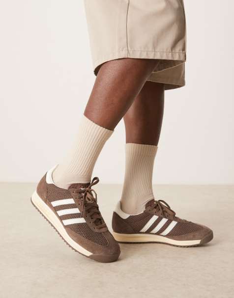 adidas Originals - SL 72 RS - Sneakers marroni e panna - view 1