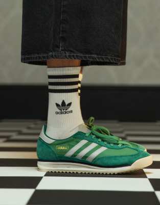 adidas Originals SL 72 RS trainers in green