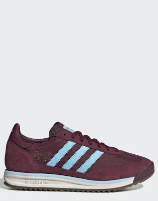  SL 72 RS trainers in maroon and blue
