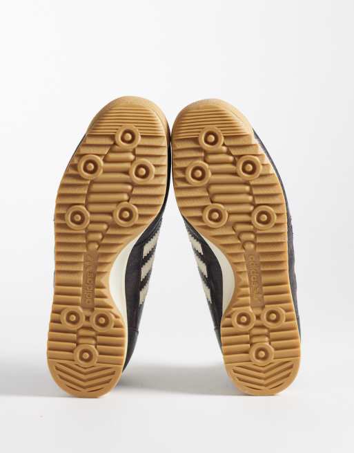 adidas Originals SL 72 Sneaker in Braun mit Schlangenprint und Gelb, 5 von 5