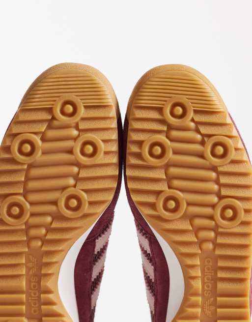 adidas Originals – SL 72 – Sneaker in Burgunderrot mit geflochtener Häkeloptik , 5 von 5