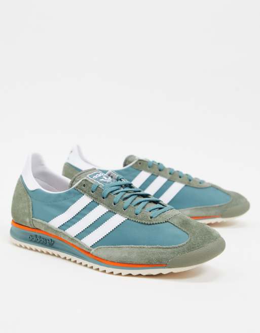 adidas Originals SL 72 sneakers in green