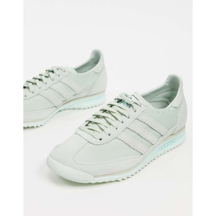 Adidas mint store green sneakers