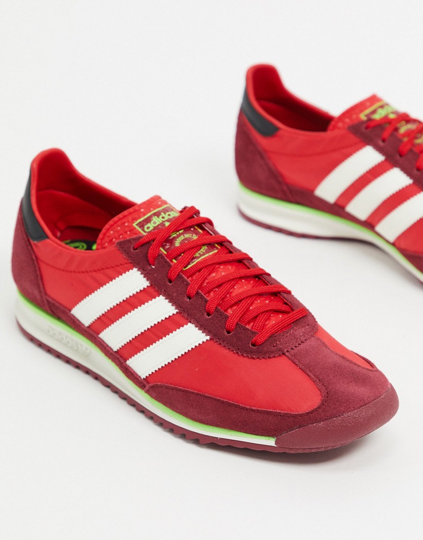 adidas Originals - SL 72 - Sneakers in rood